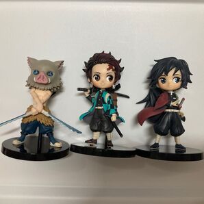 鬼滅の刃 キューポスケット フィギュア 竈門炭治郎 嘴平伊之助 冨岡義勇