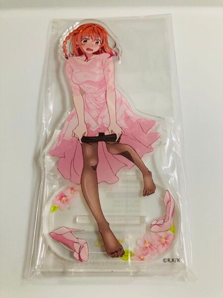 かのかり 桜沢墨 アクリルスタンド くじ引き堂 パーティードレスと彼女