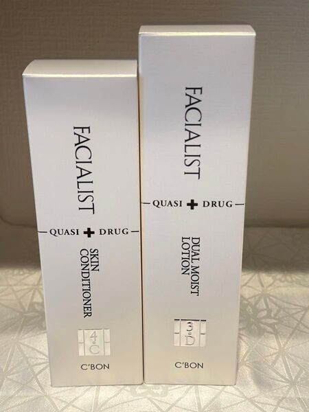 シーボン フェイシャリスト デュアルモイストローションQ120ml+ コンディショナーQ 100mL2点セット