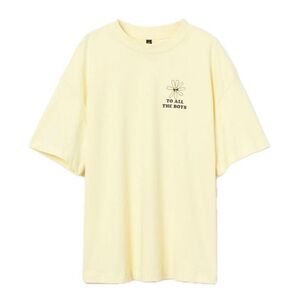 H&M × To All the Boys☆Netflixコラボ☆オーバーサイズロゴTシャツ