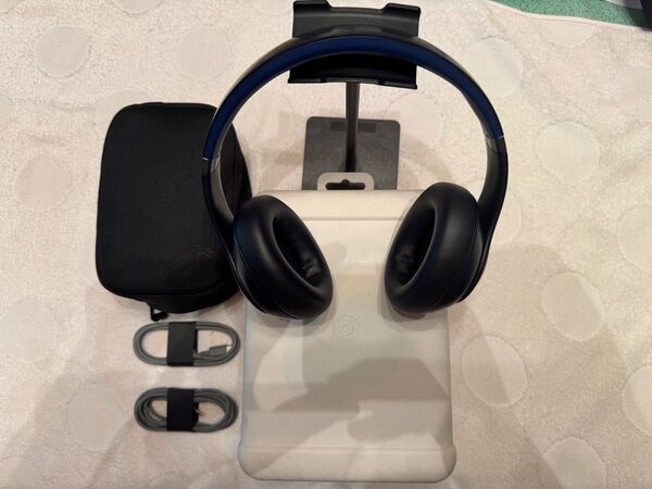 Beats Studio Pro ネイビー ヘッドホン ワイヤレスヘッドホン ノイズキャンセリング Wireless