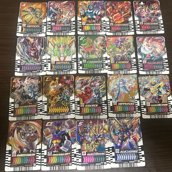 仮面ライダーガッチャード ライドケミートレカ PR まとめ売り