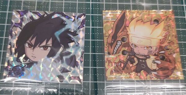にふぉるめーしょんNARUTOウエハースシール【サスケ】【ナルト】