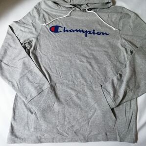 未使用【M(Asia...XL)サイズ】Champion パーカー グレー チャンピオン