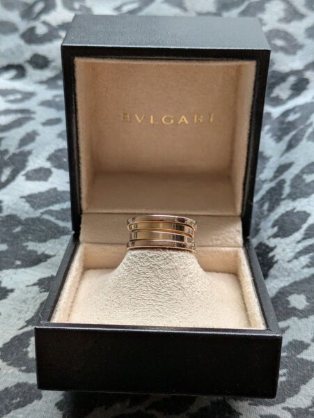正規品 BVLGARI ブルガリ ビーゼロワン リング ピンクゴールド 7号