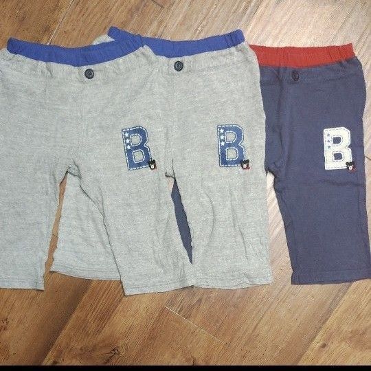 ハーフパンツ 3枚セット 130cm