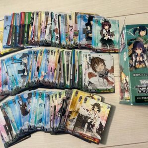 中古品 ヴァイスシュヴァルツ 艦これ 240枚 まとめ売り デッキパーツ 金剛 霧島 ヴァイス 電撃文庫