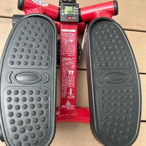 中古品 健康ステッパー ナイスデイ NICEDAY ND-1R ショップジャパン 健康器具 レッド ステッパー