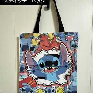 Stitch キャンバストートバッグ - カジュアルなショルダーバッグ M
