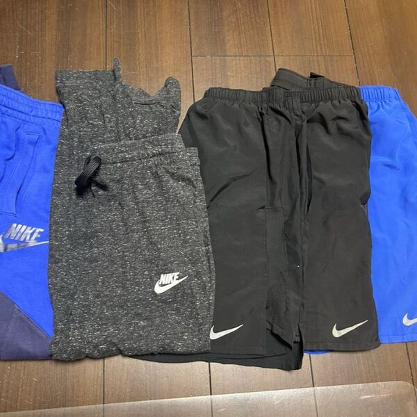 NIKE パンツ ショートパンツ3、ジョガーパンツ1、ジャージ1 ボーイズLサイズ
