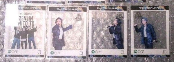 Mrs. GREEN APPLE ゼンジン未到 初回限定BOX クリアカード