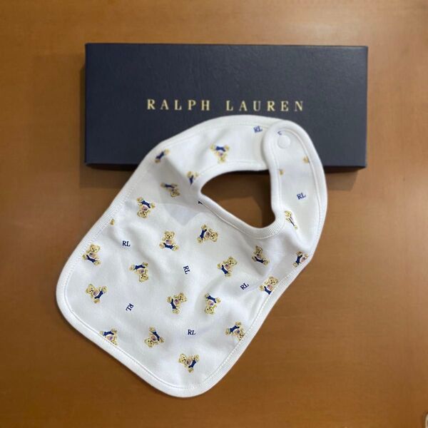 POLO RALPH LAUREN Polo ベア コットン ビブ クマちゃん スタイ よだれかけ