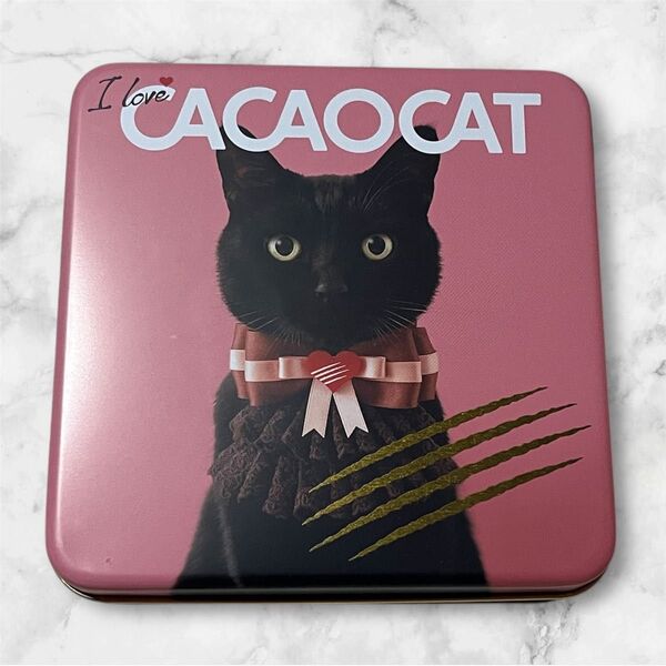 CACAOCAT 空缶 カカオキャット 黒猫 クロネコ