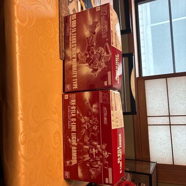 HG 1/144 ジーライン・ライトアーマー 機動戦士ガンダム戦記 シャア専用ザク高機動型ザクⅡ セット2点