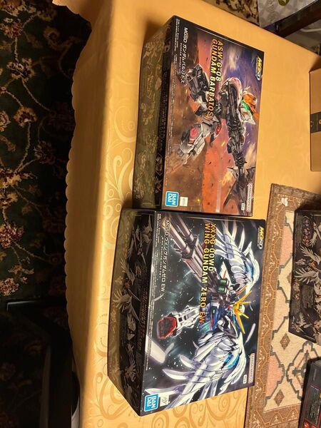 MGSDウイニングガンダムEW「エンドレスワルツ」 MGSDガンダムバルバトスセット凹みあり新品未開封 BANDAI