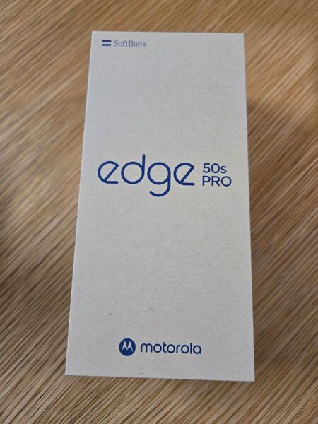 【未使用】 softbank motorola edge 50s pro バニラクリーム