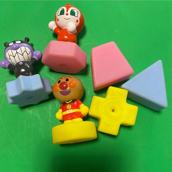 アンパンマン やわらかパズル 知育玩具 ブロック フィギュア ソフビ