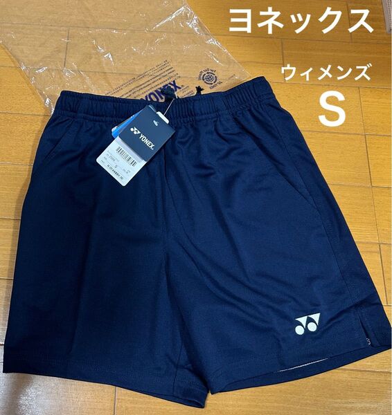 新品 S YONEX ハーフパンツ ヨネックス ウィメンズニットハーフパンツ ベリークール バドミントン テニス ネイビー 短パン