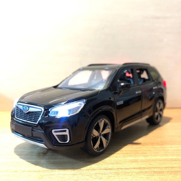スバル フォレスター SK ミニカー ブラック 黒 1/30 SUBARU SUV sk5