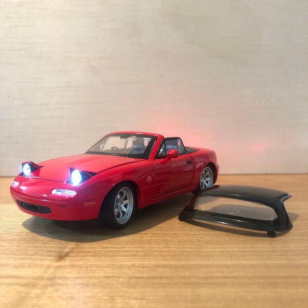 1/32 マツダ ロードスター ミニカー NA6CE miata mazda ハードトップ仕様 NA8C 頭文字D MX-5