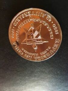 キューバ　記念硬貨　40周年記念硬貨ハバナのフリーマーケットで入手Cuban Commemorative Coin 40th Anniversary Coin Obtained at Havana