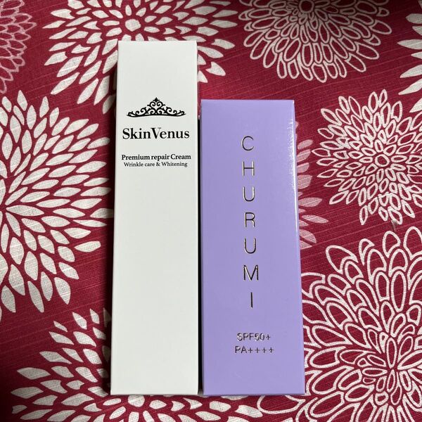 *チュルミ*薬用ファンデーション&スキンヴィーナスリンクルホワイトクリーム
