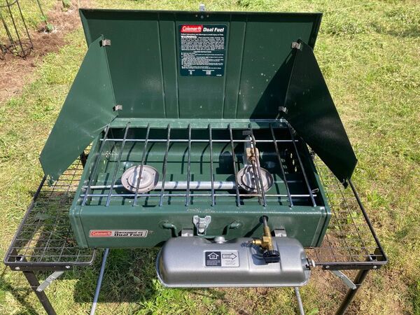 美品 Coleman 414 Dual Fuel Unleaded