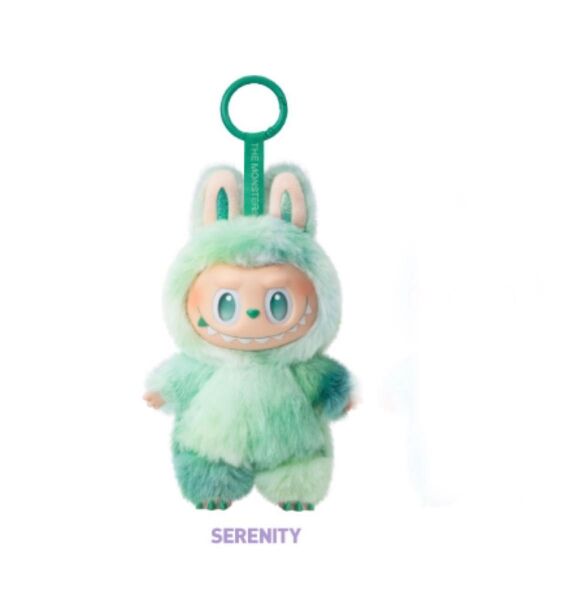 pop mart ポップマート THE MONSTERS Big into Energy シリーズ ぬいぐるみペンダント グリーン
