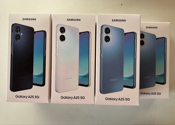 ☆ドコモGalaxy A25 SC-53F ブラック4台&ブルー6台&ライトブルー4台 14台セット 新品未使用 未開封