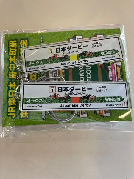 JR東日本 府中本町駅 東京競馬場コラボ記念 G1名標