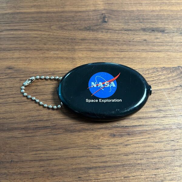 NASA ラバーコインケース 小銭入れ キーホルダー