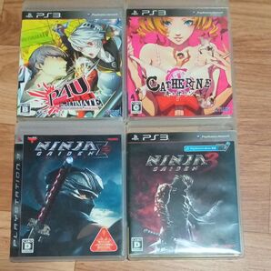 【プレイ未確認】PS3ソフト4本セット まとめ売り