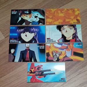 エヴァンゲリオン カードダス マスターズワイド 劇場版シト新生 まとめ売り 7枚