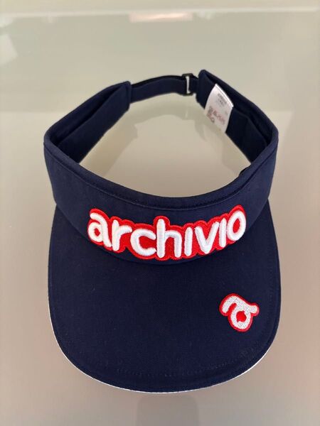 【美品】archivio(アルチビオ )サンバイザー
