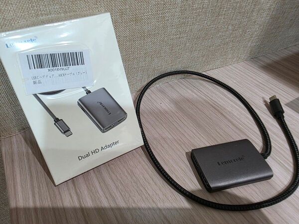 USB C to HDMIアダプター TypeC 60CMケーブル Lemorele-LSLW-JP