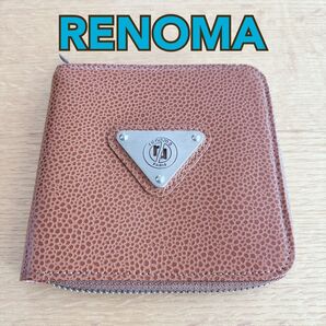 財布 レノマパリス RENOMA パリ レノマ 本革 本革財布 ウォレット レザー 二つ折り