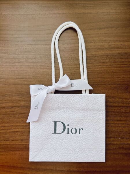 Dior ショップ袋 ディオール 紙袋 ショッパー ミニサイズ