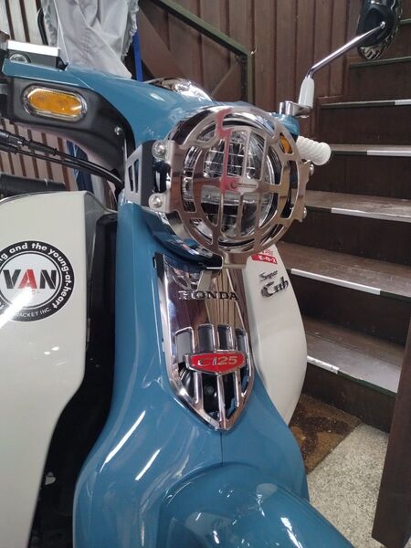 REVOLUTION ホンダ スーパーカブ C125 用 ヘッドライトガード HONDA スーパーカブ CUB グリル