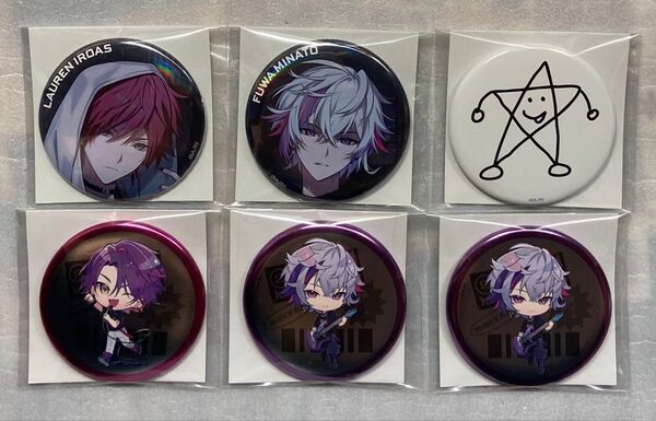 にじさんじ 2時だとか 1st LIVE 缶バッジ