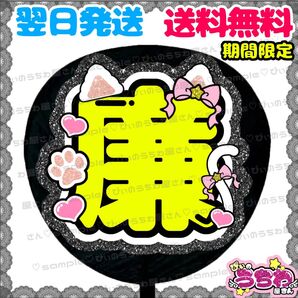 【N091c1】うちわ文字/貼るだけ/カット済み/名前団扇/ファンサ/文字パネル/King&Prince/キンプリ/永瀬廉