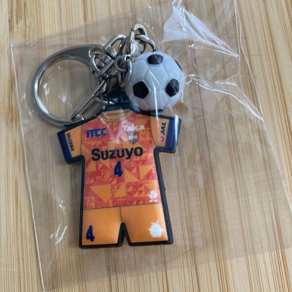 清水エスパルス 蓮川選手 ユニフォーム型ラバーチャーム