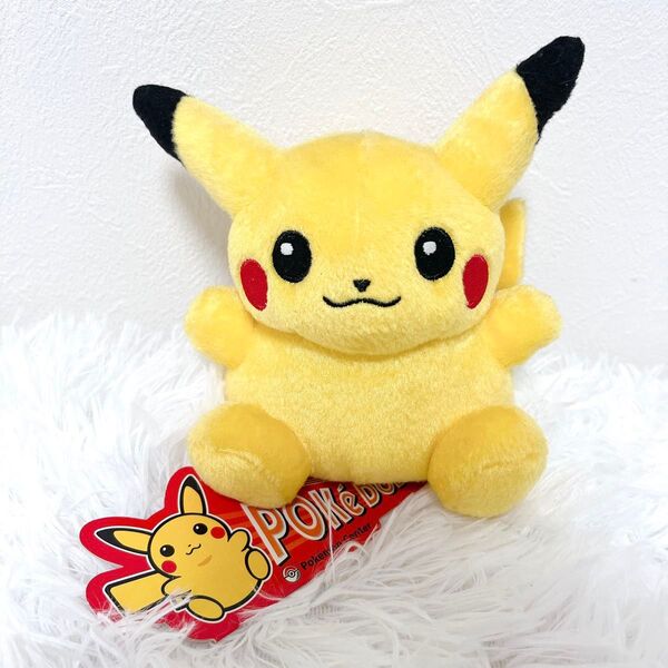 【美品】 新品・紙タグ付き ポケモンセンター ピカチュウ ぬいぐるみ ポケドール
