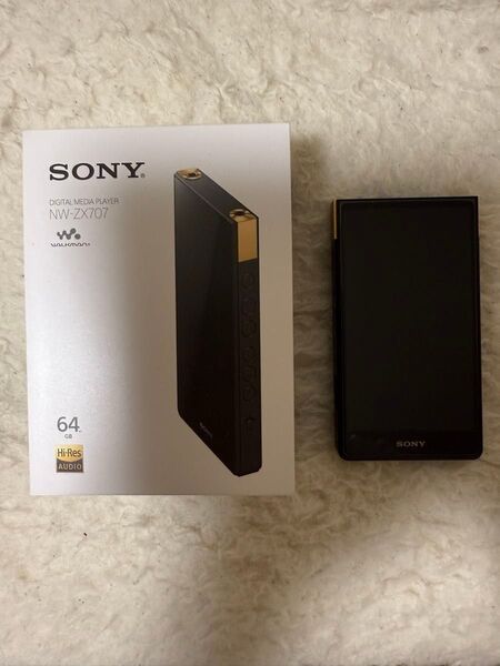 【美品】SONY ウォークマン NW-ZX707 64GB ブラック
