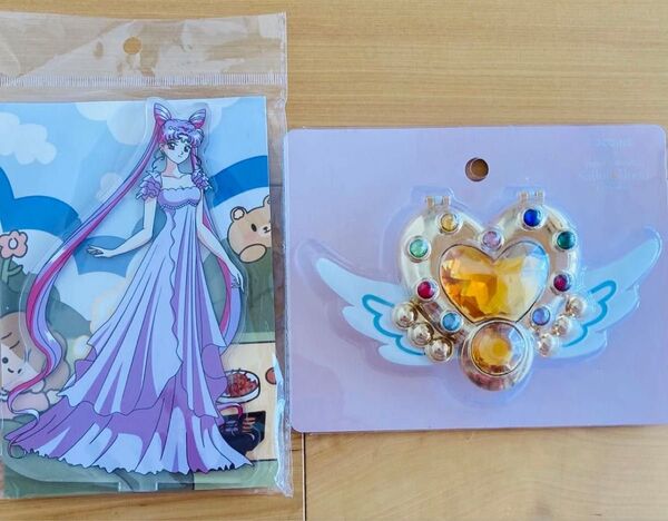 セーラームーン ブラックムーン ちびうさ スモールレディ アクリルスタンド アクスタ ミラー スリーコイン