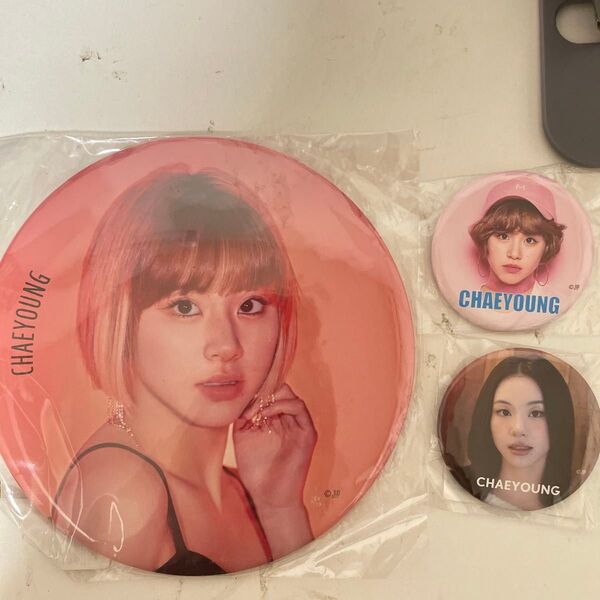 TWICE チェヨン 缶バッジ