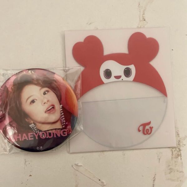 TWICE チェヨン 缶バッジ