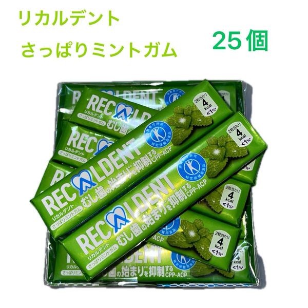リカルデント さっぱりミントガム 14粒×25個