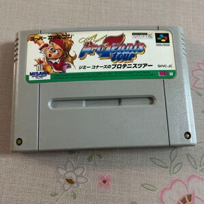 SFC ソフト スーパーファミコン ジミーコナーズのプロテニスツアー レア