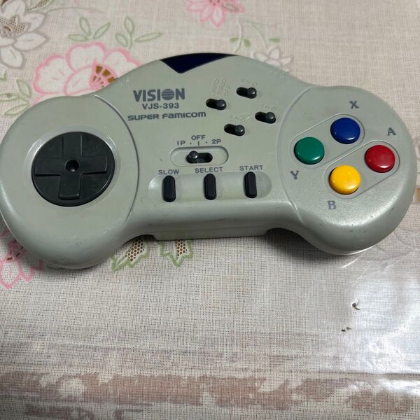 スーパーファミコン ワイヤレスコントローラー VISION VJS-393 任天堂 SFC