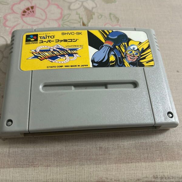ソニックブラストマン スーパーファミコンソフト SFC 任天堂